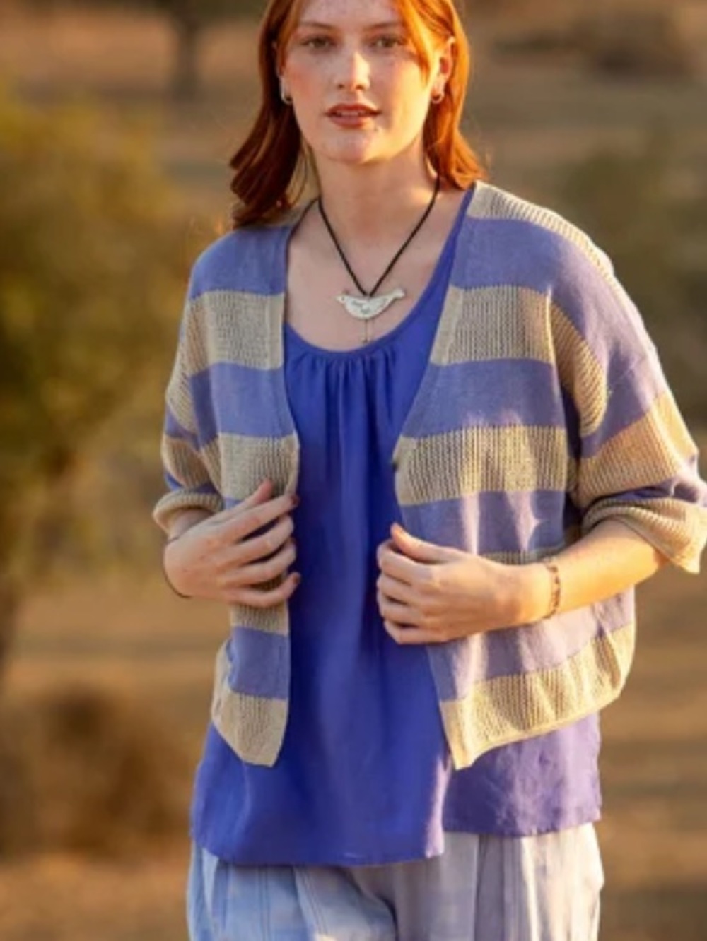 Gudrun Sjödén striped cardigan